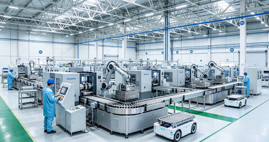 CQCY Automation Limited dây chuyền sản xuất